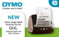 How do I print DHL Shipping Labels on a Dymo Labelwriter?