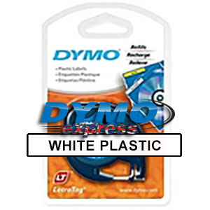 dymo plastic white
