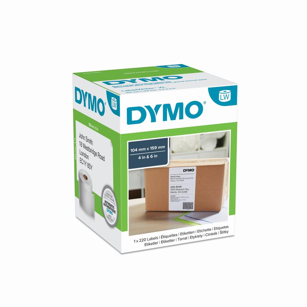 pour Dymo LabelWriter 4XL 220 Étiquettes par Rouleau Printing Saver 5X S0904980 104 x 159 mm Compatibles Étiquettes dexpédition 