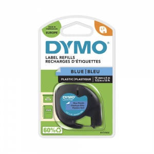 Dymo 91205 Blue Plastic LetraTAG Tape