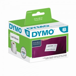 Dymo 11356 Name Badge (300 labels) - 41 x 89mm