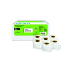 Dymo 11352 Bulk Saver (Pack of 6 Rolls) - 25 x 54mm