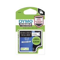 Dymo D1 DURABLE 1978364 Black on White - 12mm