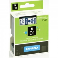 Dymo 53714 Blue On White - 24mm