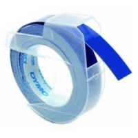 Dymo S0898140 White On Blue Embossing - 9mm