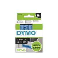 Dymo 45016 Black On Blue - 12mm