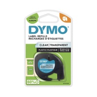 Dymo 12267 Clear LetraTAG Tape